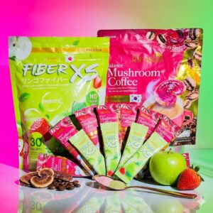Fiber xs & mushroom coffee combo
